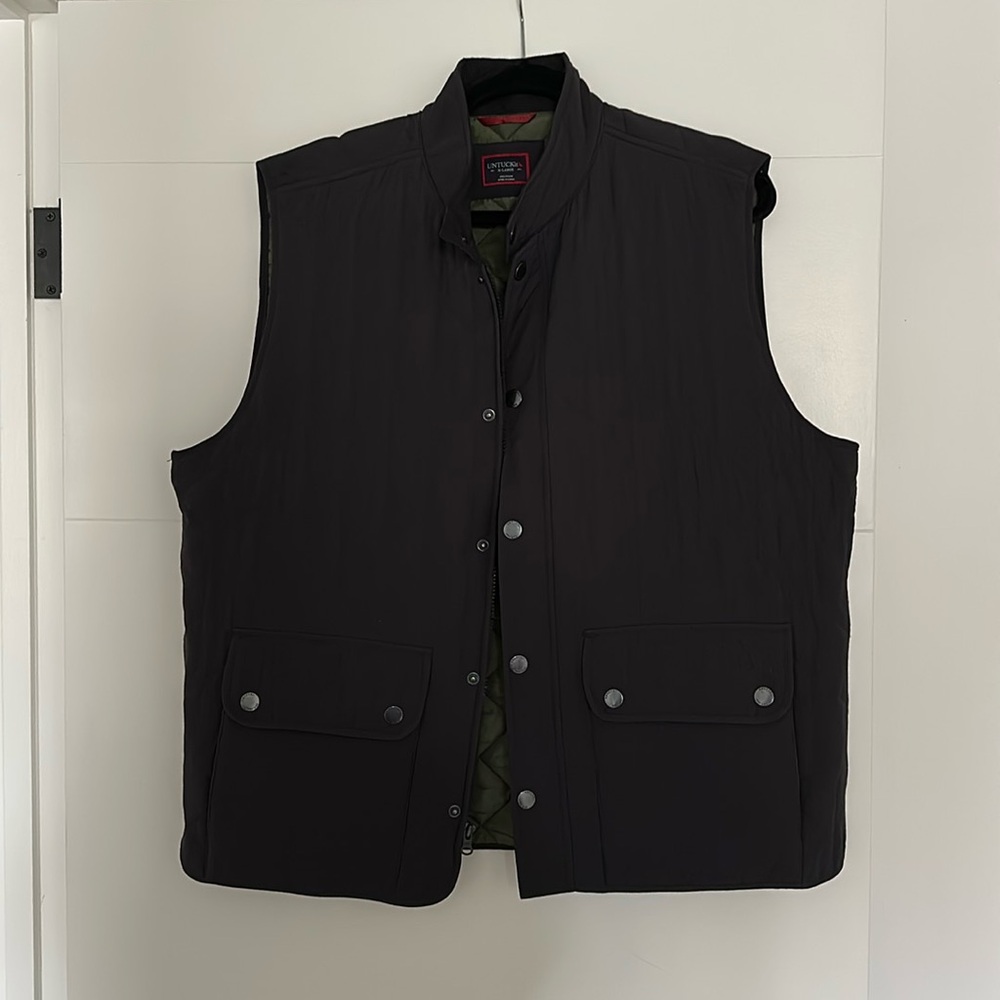 Untuckit Woodcrest Vest (Black)